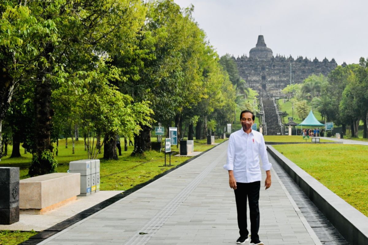President Jokowi warns of climate change impact on food resilience