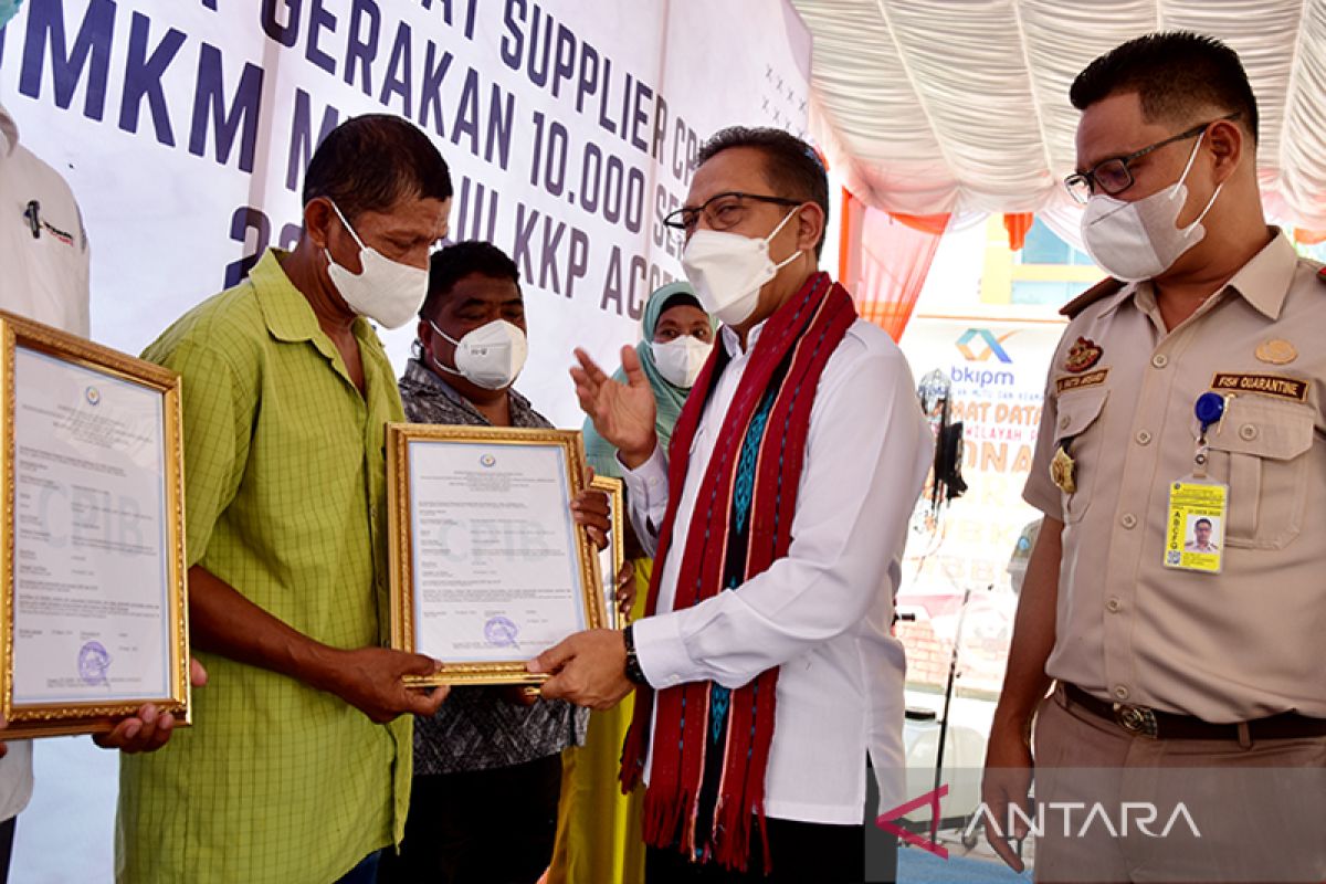 BKIPM bantu 10 supplier ikan Maluku dapat sertifikat CPIB, persaingan pasar kompetetif