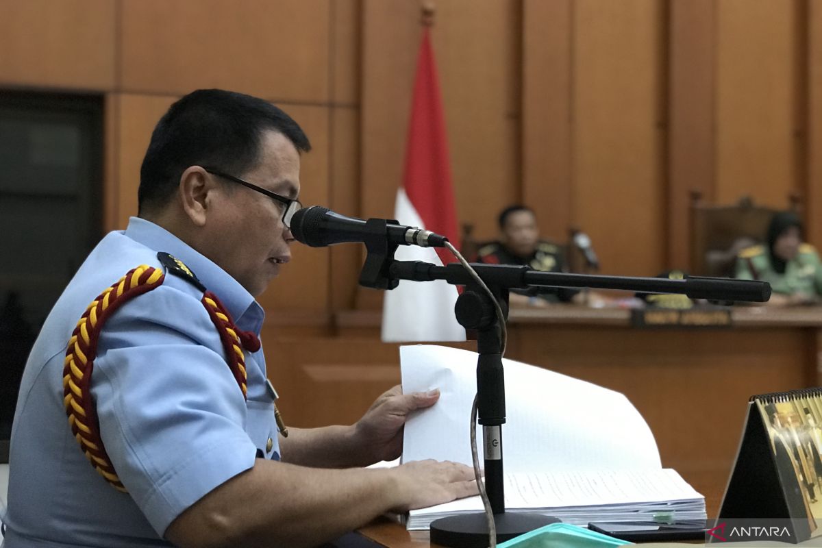 Oditur: Keterangan dokter forensik perkuat dakwaan Kolonel Priyanto