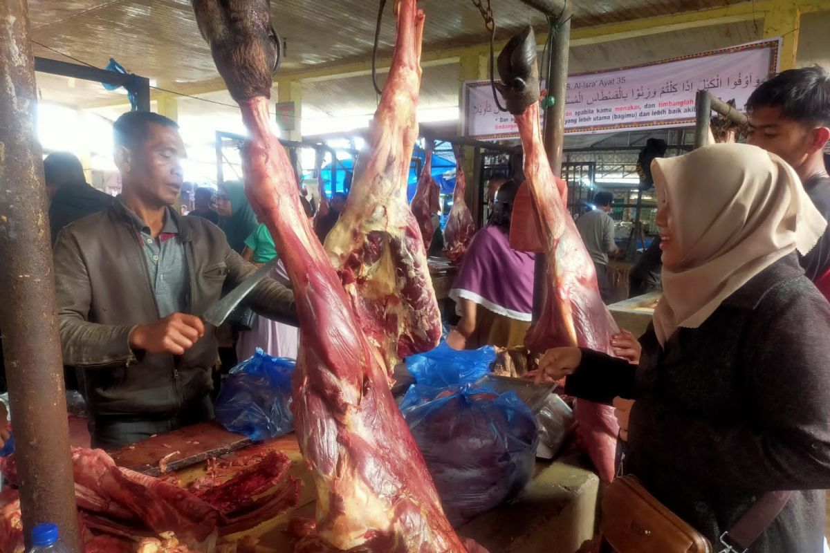 Harga daging di Takengon Rp160 ribu per kg, peminat kurang