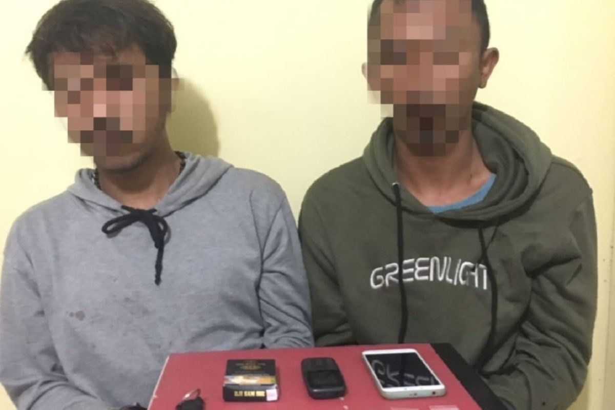 Polisi ringkus dua pemuda di Bener Meriah dan sita 7,12 gram sabu