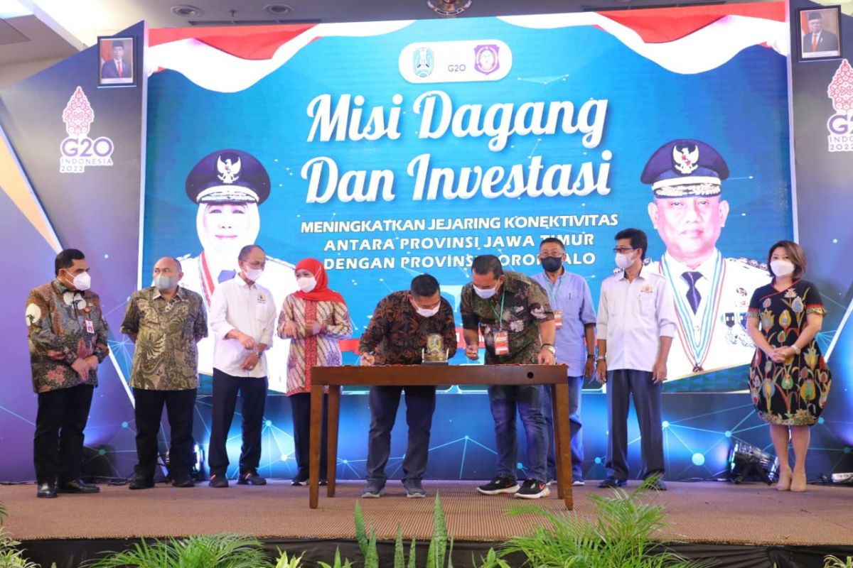 Forum misi dagang Jatim-Gorontalo, JGU teken komitmen perdagangan