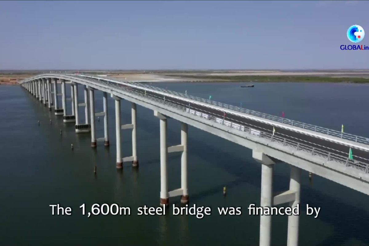 Jembatan terpanjang yang didanai Senegal dan China resmi beroperasi