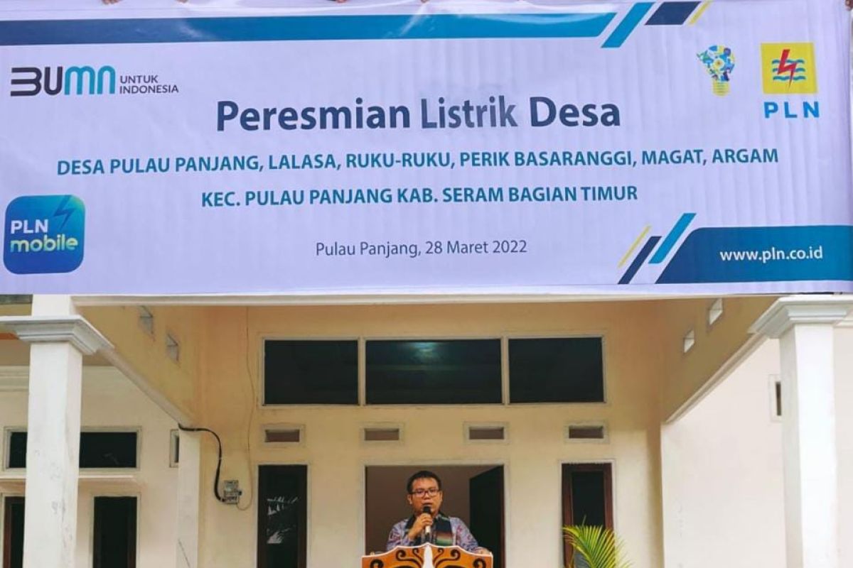 PLN listriki enam desa di Kabupaten SBT Maluku