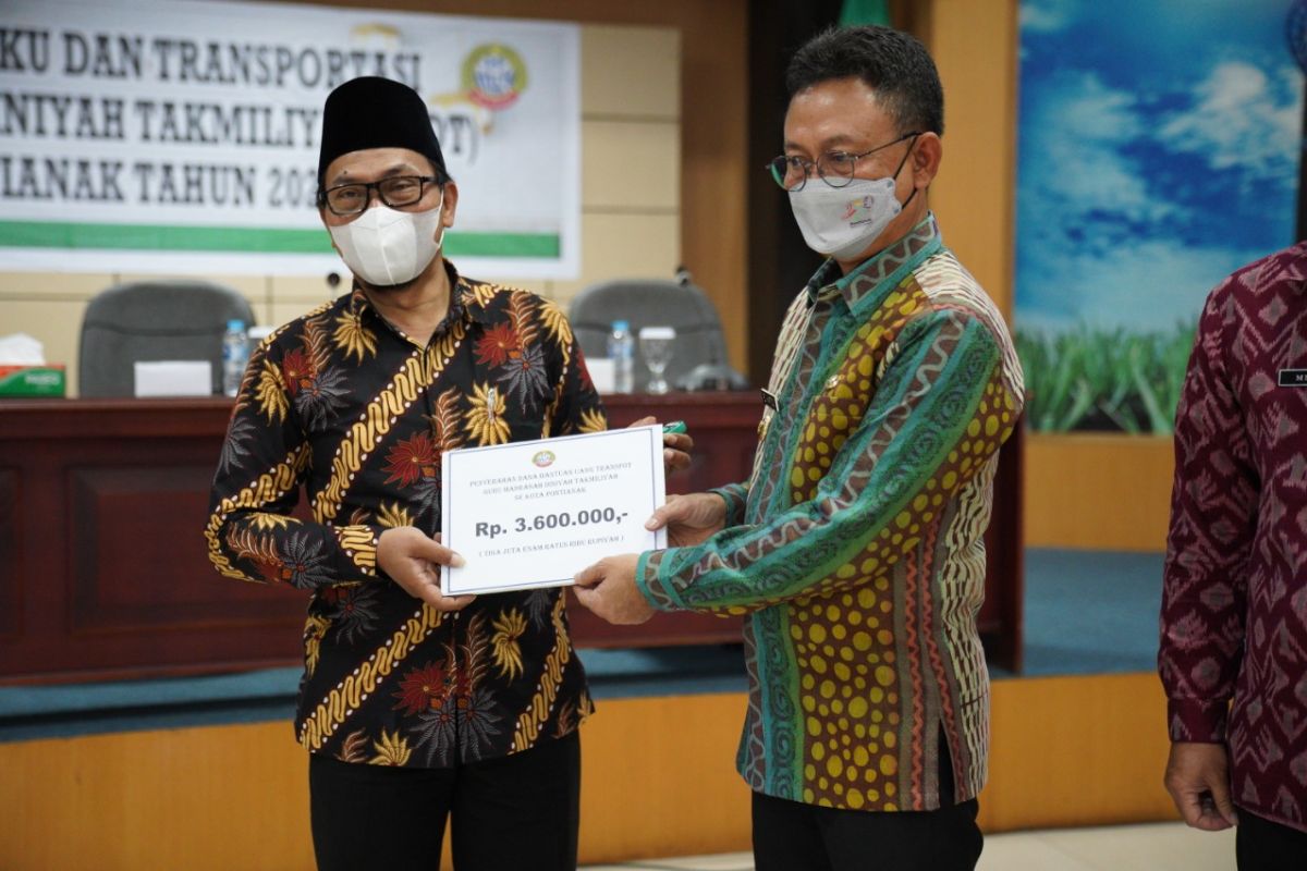 Pemkot Pontianak beri uang transportasi Guru Madrasah Diniyah Takmiliyah