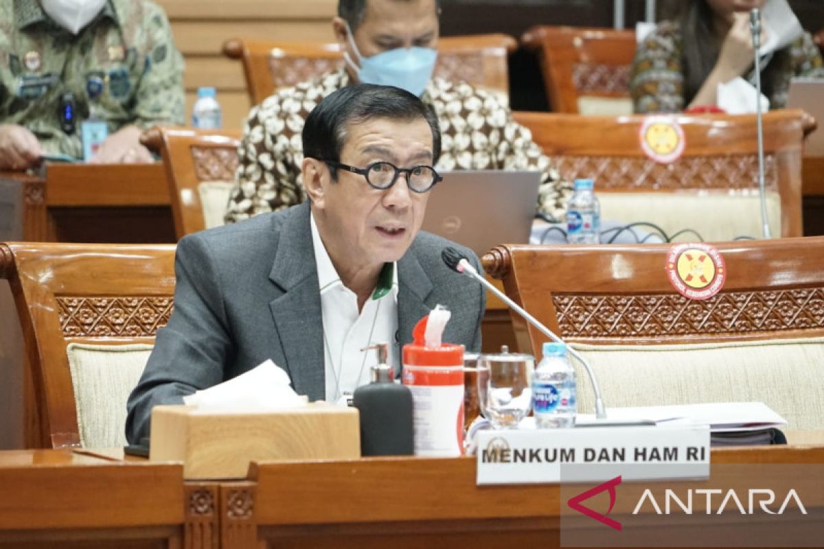 Menkumham tegaskan pentingnya keadilan restoratif revisi UU Narkotika