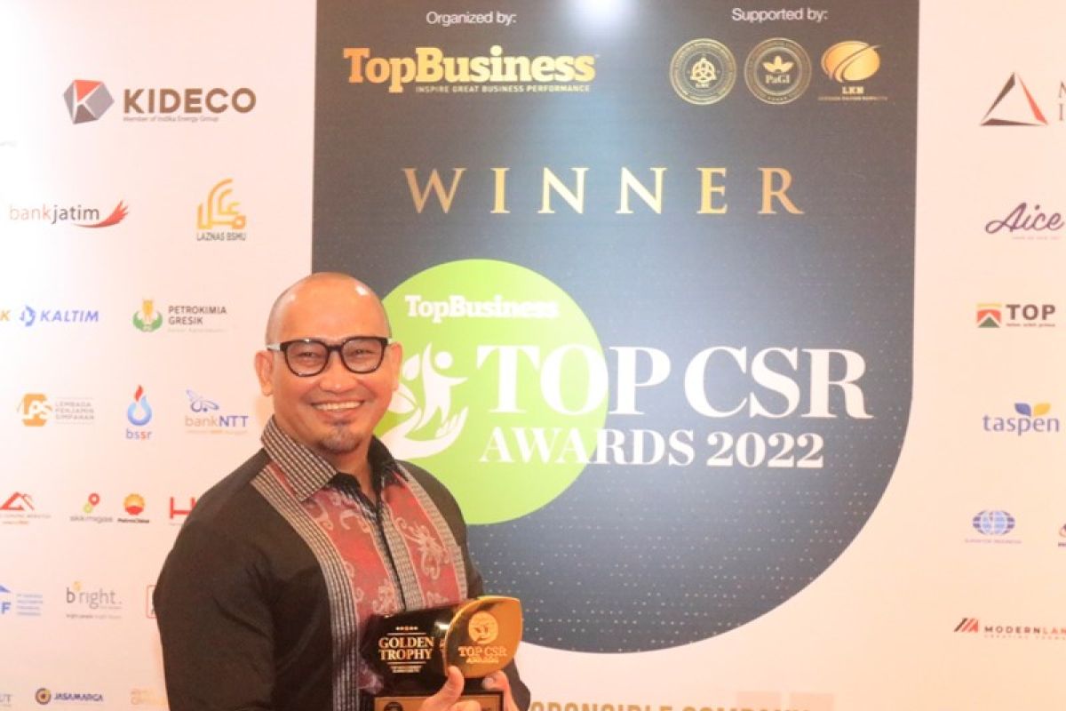Kideco kembali raih penghargaan Top CSR Award 2022
