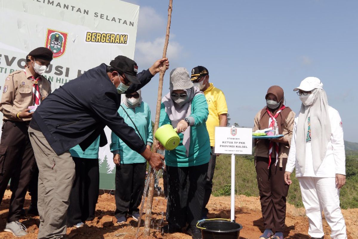 Pemprov Kalsel terus gelorakan Revolusi Hijau