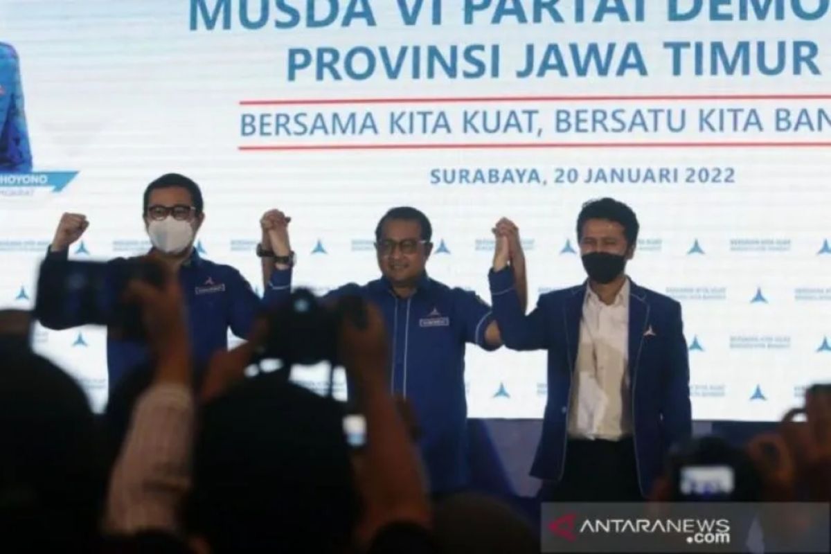 Demokrat Surabaya dukung Emil Dardak pimpin DPD Demokrat Jatim