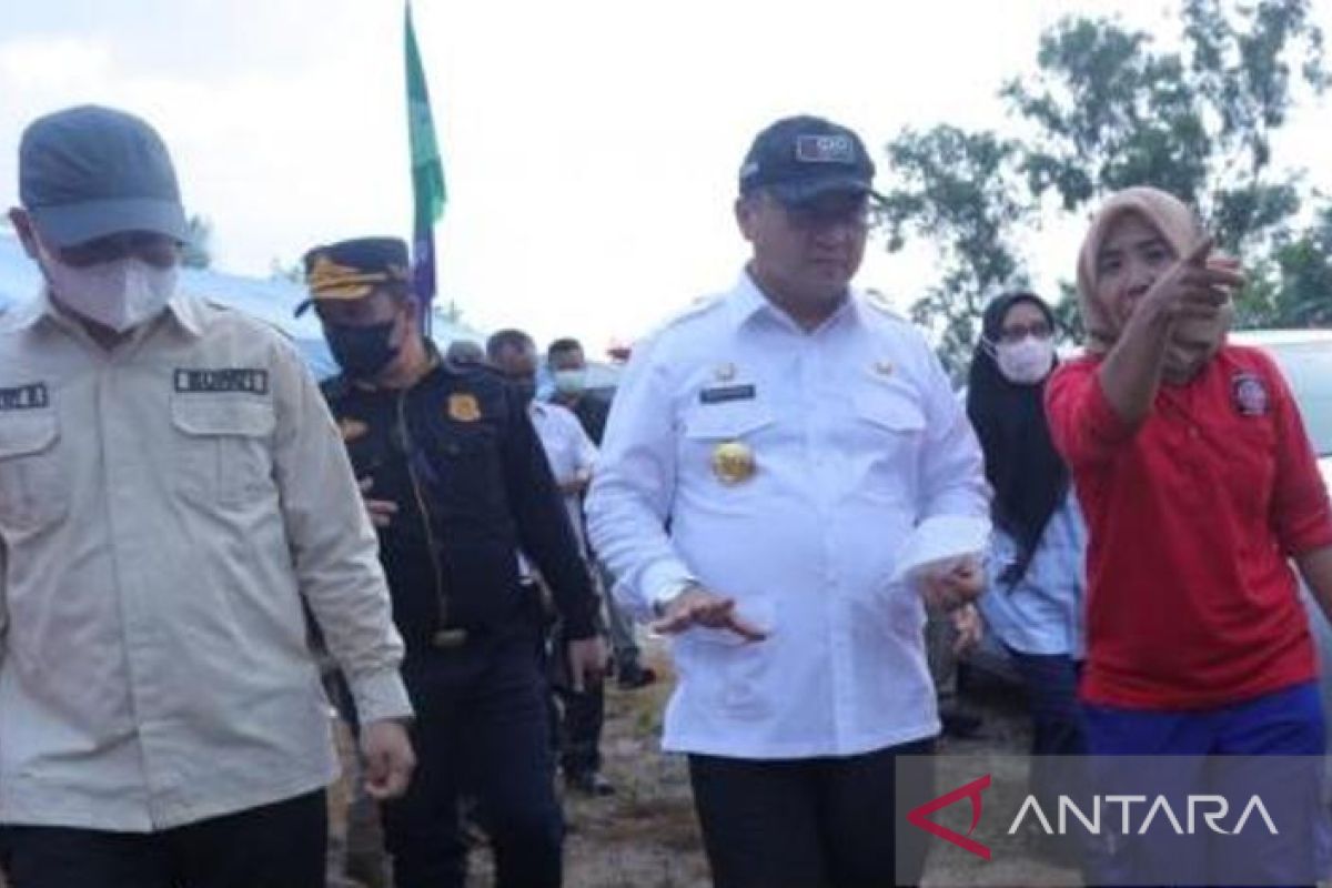 PT Timah Tbk bantu 1.000 asbes kepada korban puting beliung Desa Kebintik