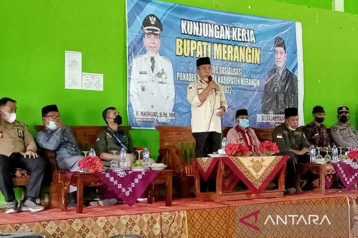 Bupati Merangin Kunjungan Kerja ke Jangkat