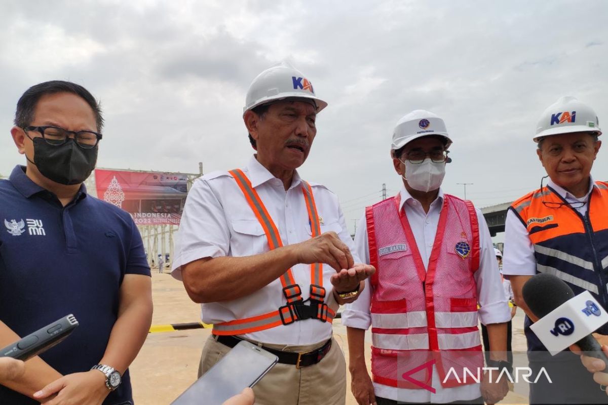 Menko Luhut: LRT Jabodebek diluncurkan bareng HUT RI 17 Agustus 2022