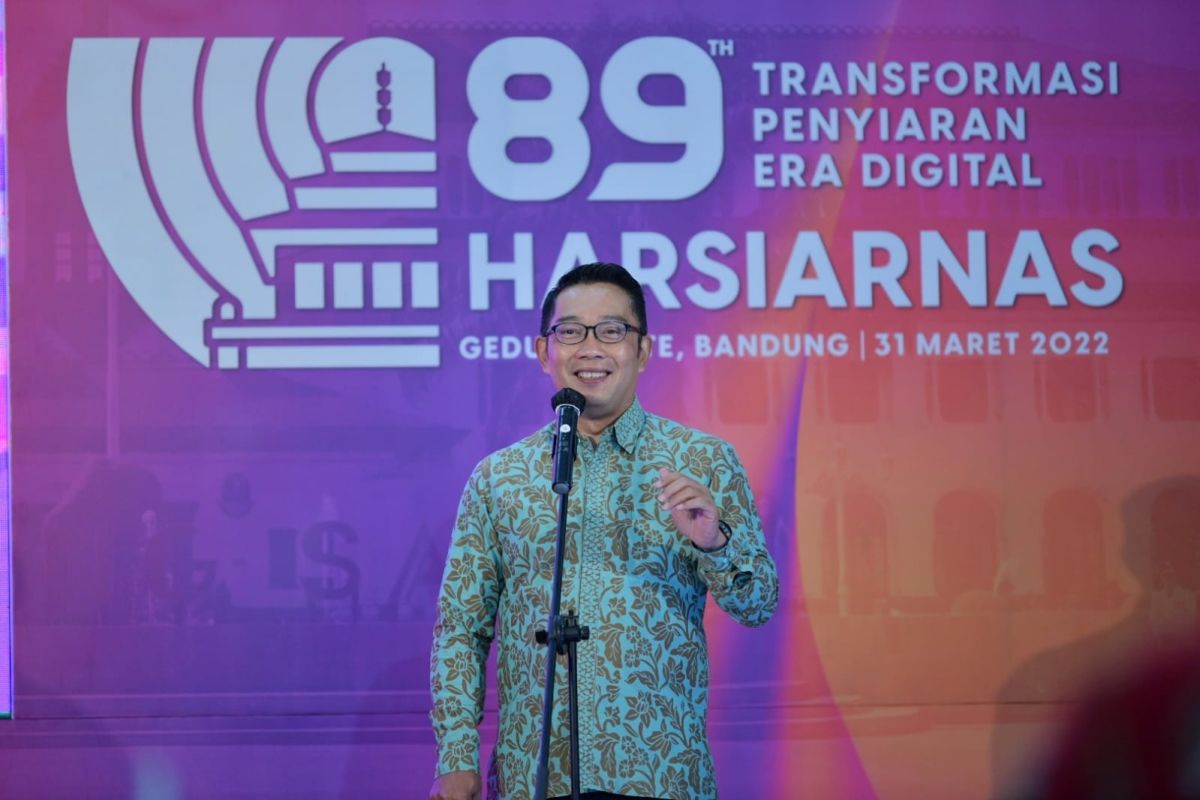 Ridwan Kamil sebut 240 ribu lapangan kerja baru terkait tv digital