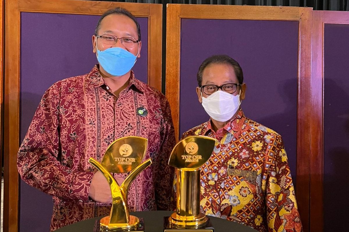 Pupuk Kaltim raih dua penghargaan TOP CSR Awards 2022