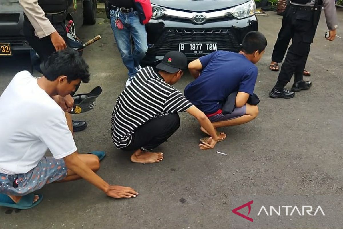 Tujuh pelajar hendak tawuran ditangkap polisi di Jatinegara