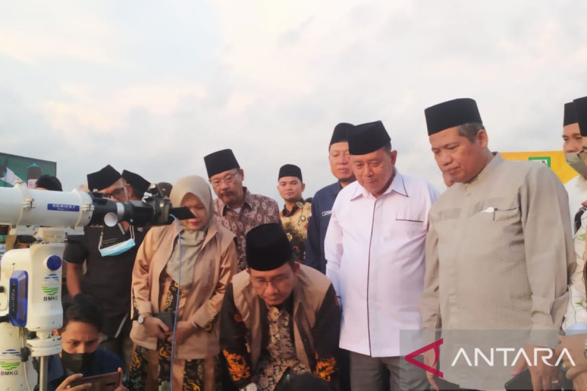 Hilal di Provinsi Bengkulu tidak terlihat