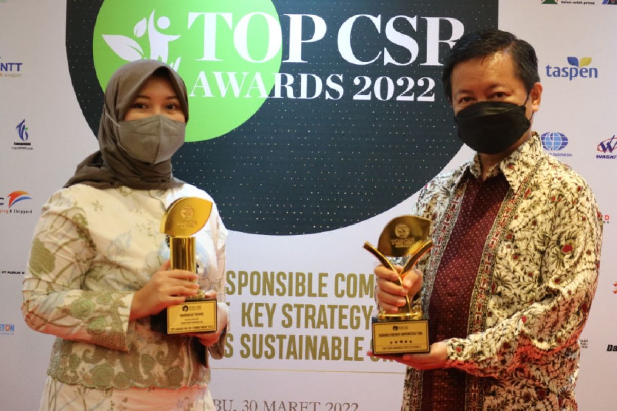 Adaro kembali raih penghargaan di Ajang TOP CSR Award 2022