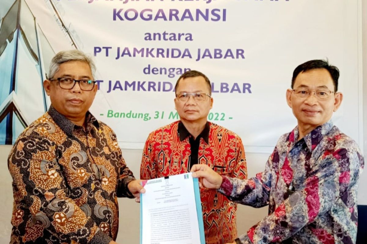 PT Jamkrida Jabar gandeng PT Jamkrida Kalbar Optimalisasi Usaha Penjaminan Bersama