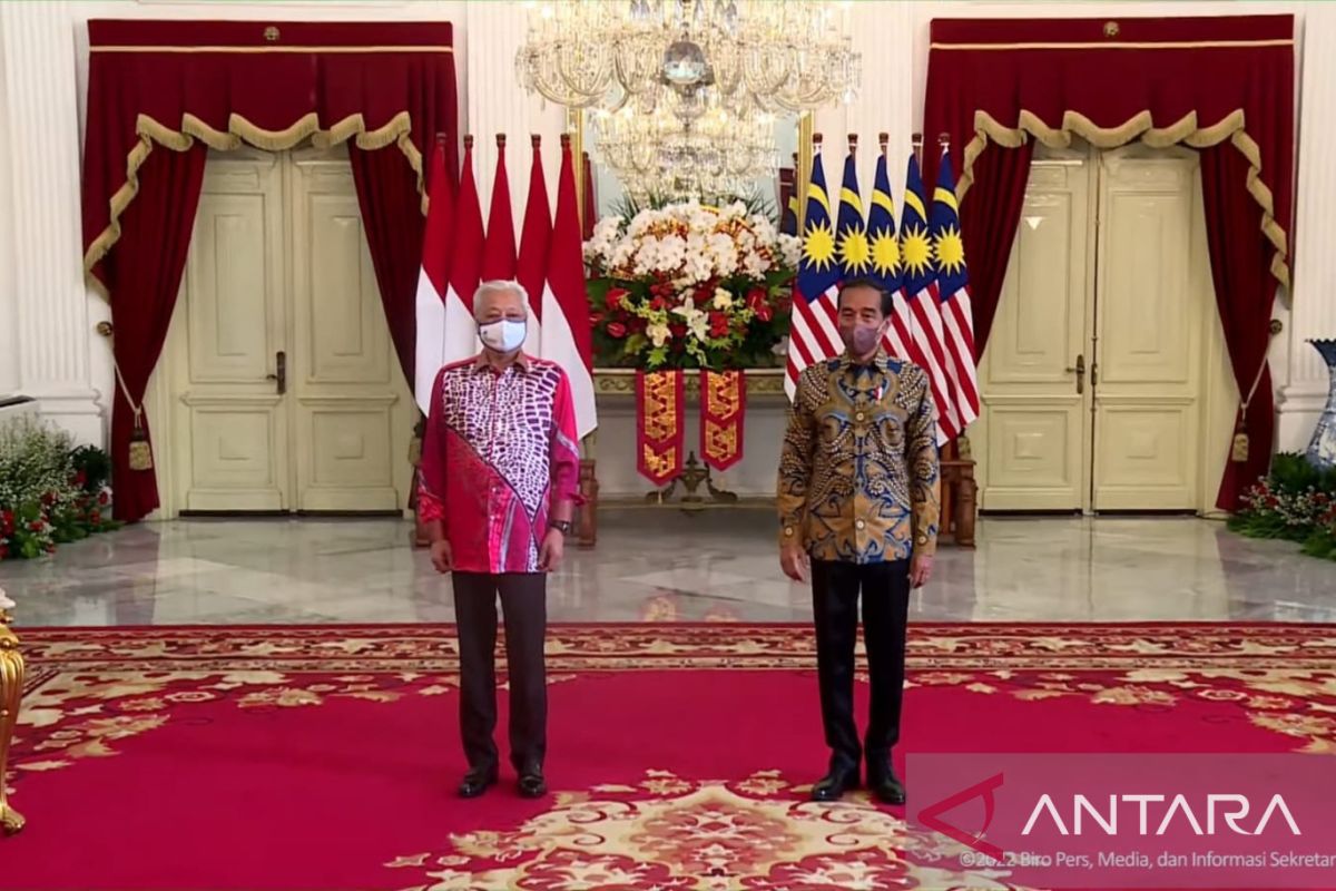 Presiden Joko Widodo terima kedatangan PM Malaysia Ismail Sabri Yakob