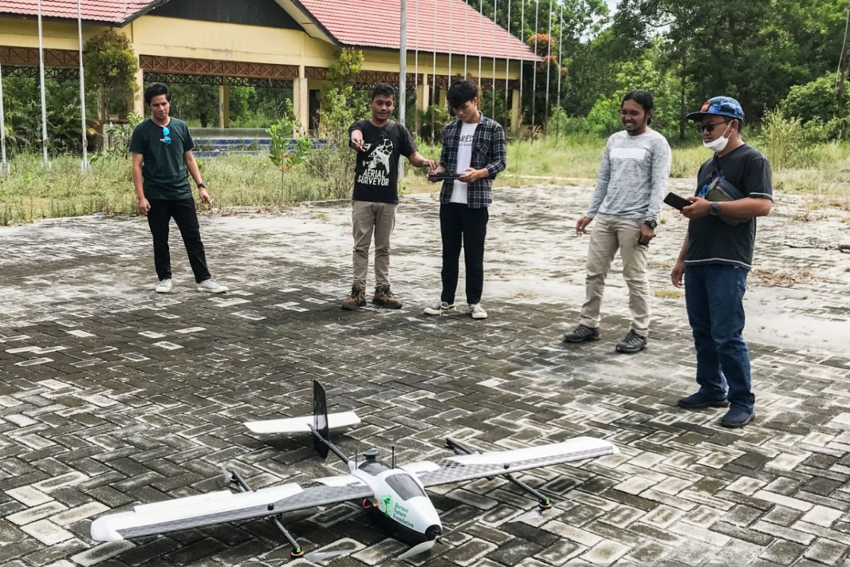 BNF manfaatkan teknologi VTOL awasi titik api cegah karhutla