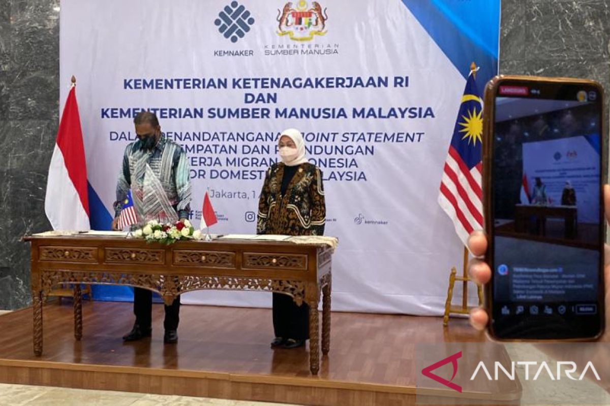 Menaker: MoU dengan Malaysia perbaikan tata kelola penempatan PMI