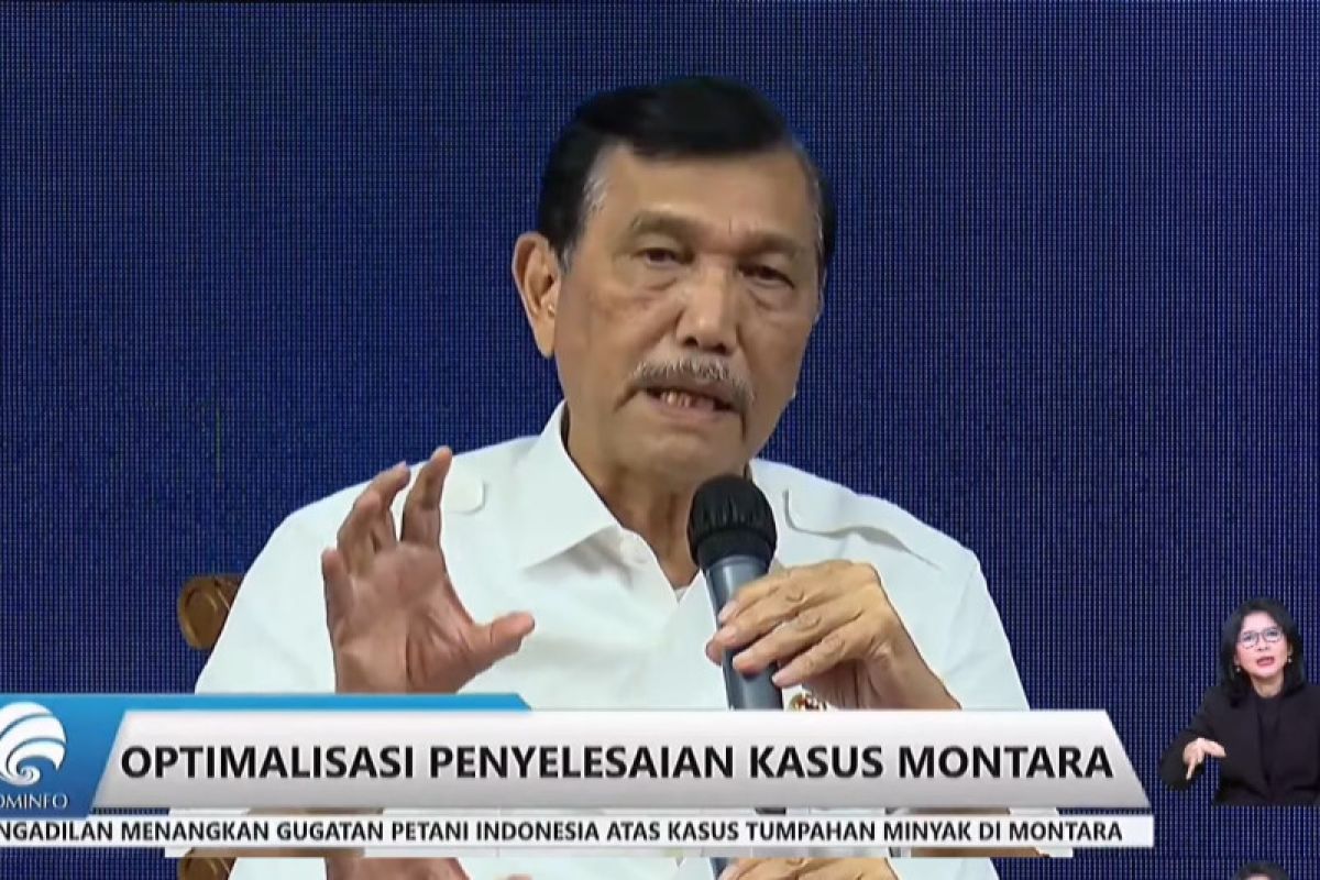 Luhut: Pemerintah tegas gugat Montara untuk rakyat NTT