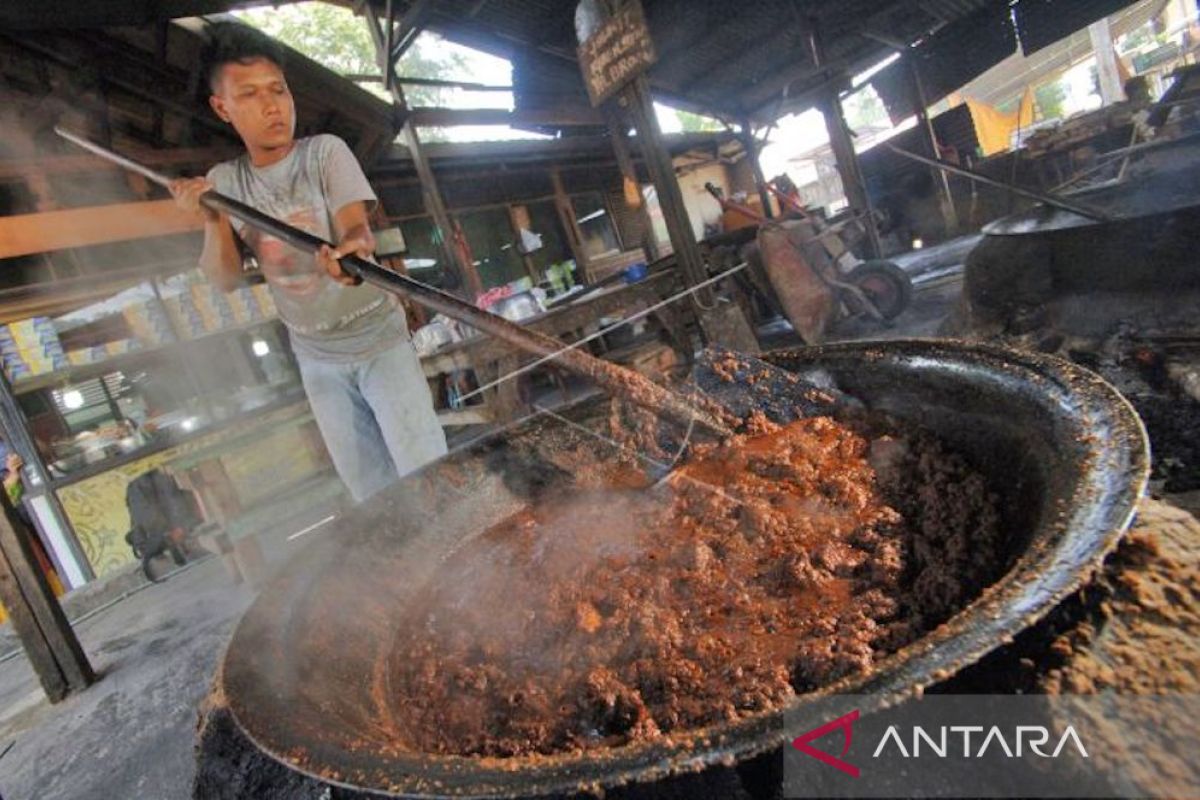 Marandang tradisi sambut  Ramadhan yang tak  lekang di Ranah Minang