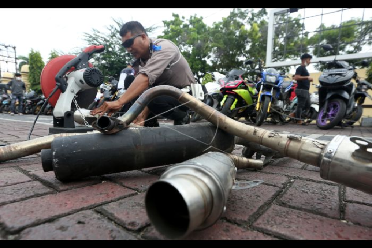 Satlantas Banda Aceh intensifkan razia knalpot brong saat Ramadhan