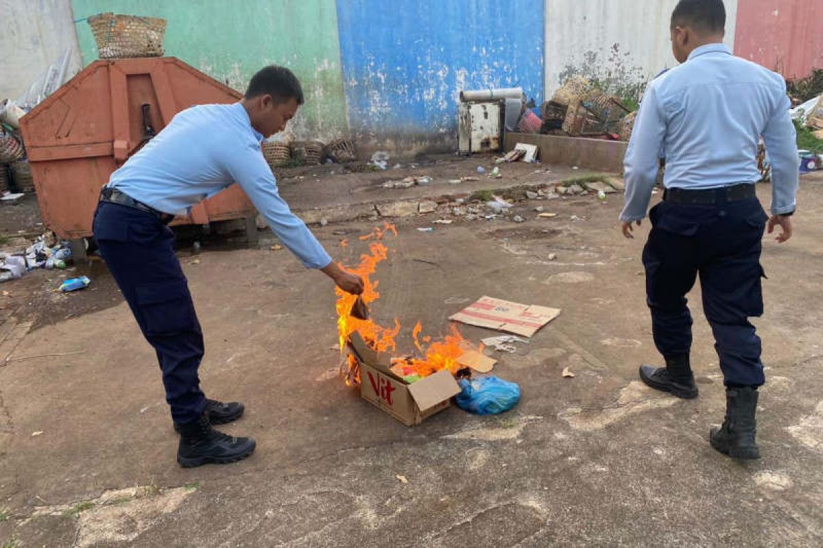 Petugas LP Semarang gagalkan penyelundupan pil koplo dalam sayuran