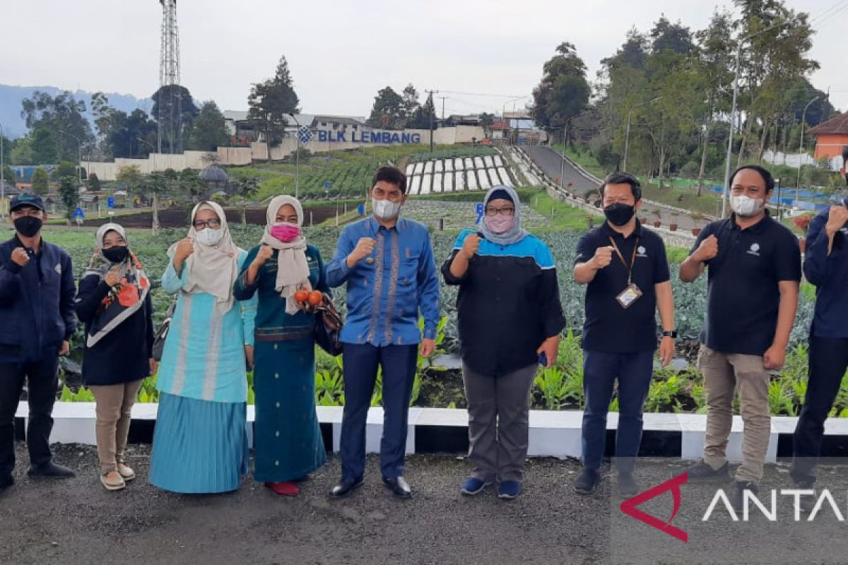 Sawahlunto bekerja sama dengan BPVB Bandung Barat untuk pelatihan pertanian