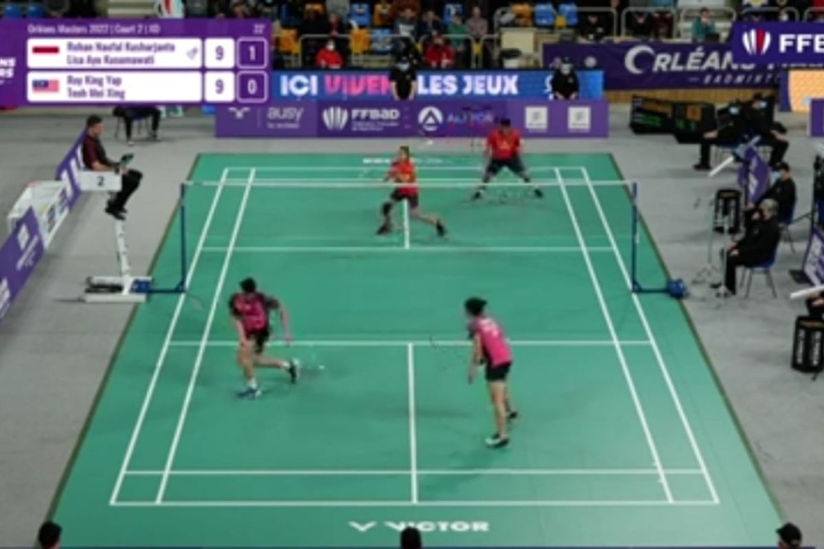 Rehan/Lisa incar gelar kedua di Orleans Masters 2022