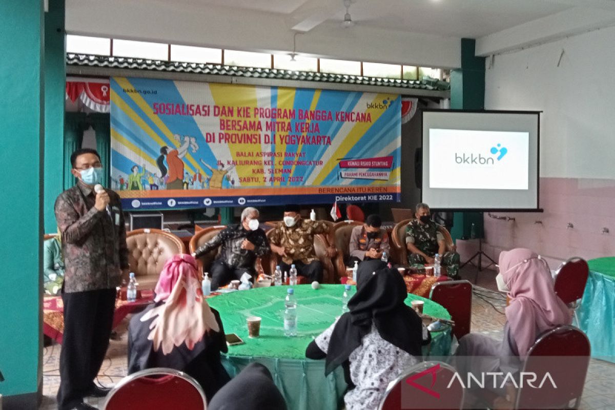 BKKBN DIY sosialisasikan program Bangga Kencana tekan angka kekerdilan