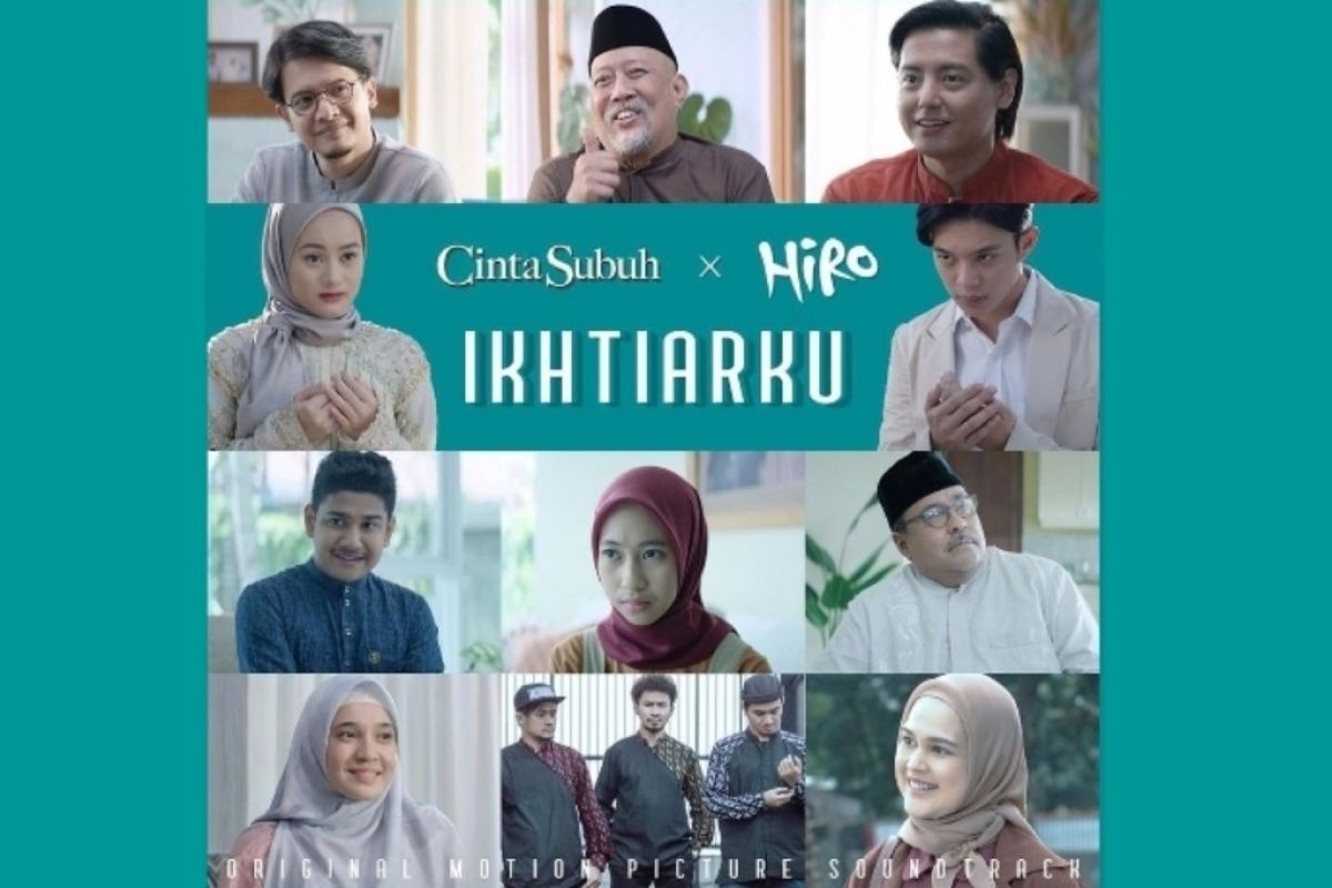 Lagu "Ikhtiarku" dinyanyikan  para pemain film "Cinta Subuh"