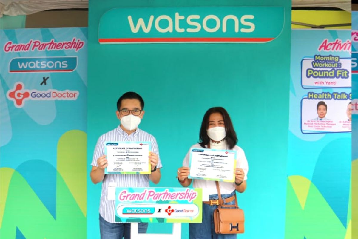 Watsons Indonesia-Good Doctor bermitra naikkan akses produk kesehatan