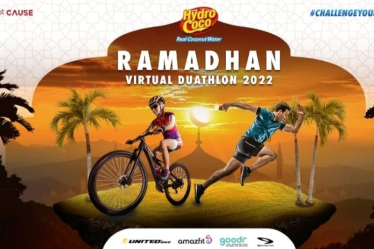 10.000 peserta bakal bersaing pada Ramadhan Virtual Duathlon 2022