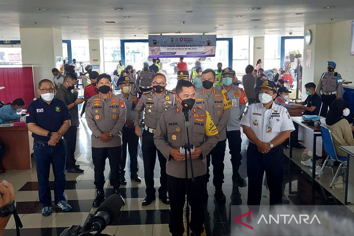 Ramadhan, Polda Metro targetkan 143 ribu dosis penguat per hari