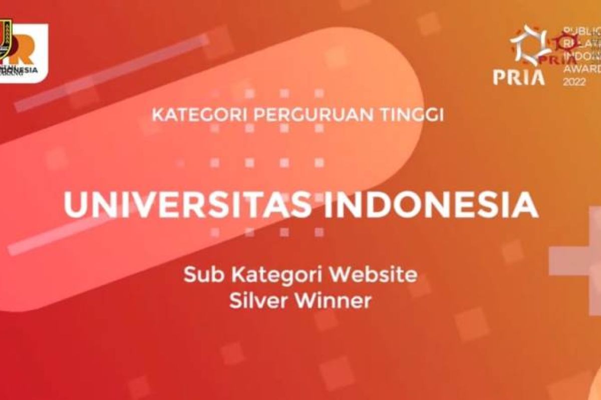 Humas dan Iluni UI raih penghargaan "The 7th PR Indonesia Award 2022"