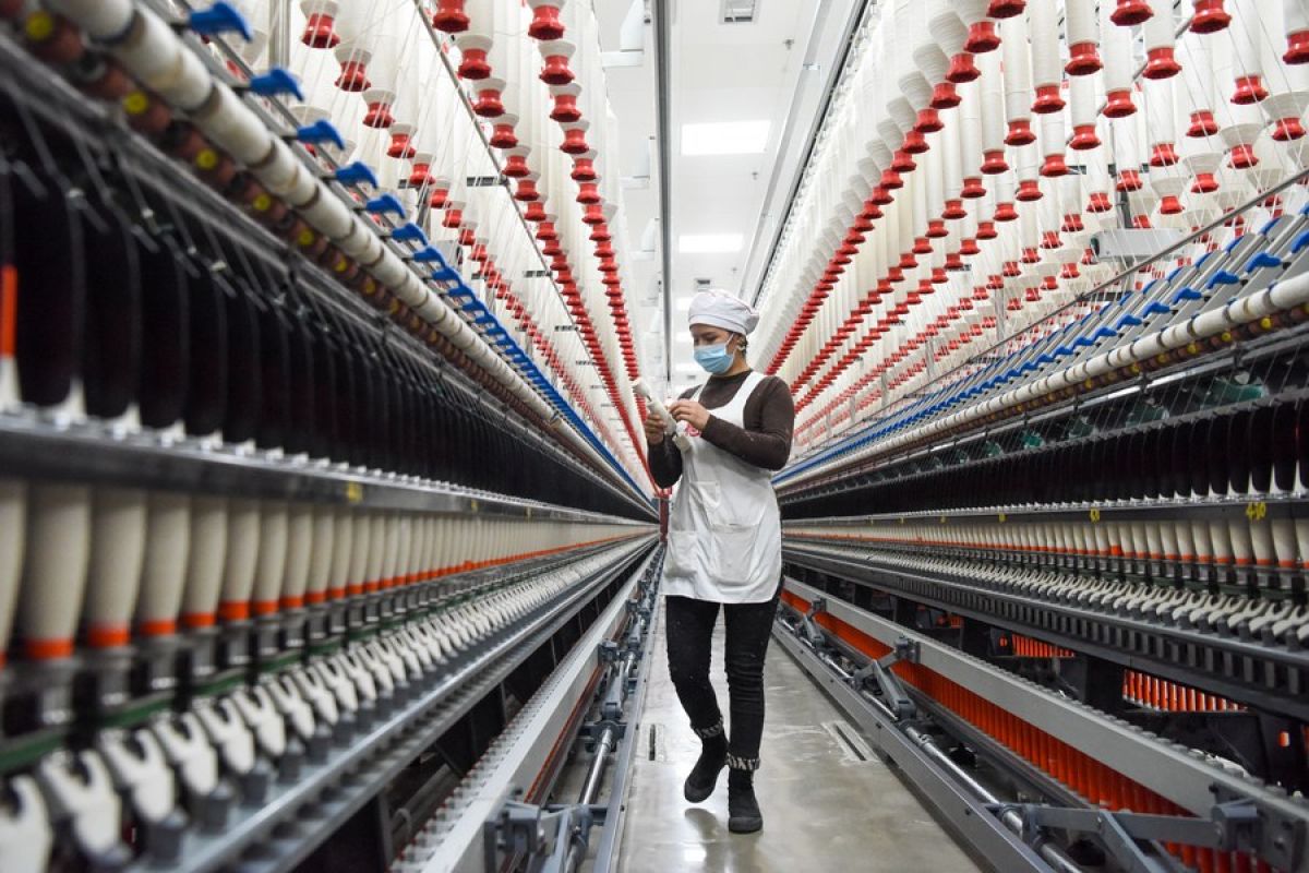 Sektor tekstil China catat pertumbuhan stabil selama 2 bulan pertama 2022