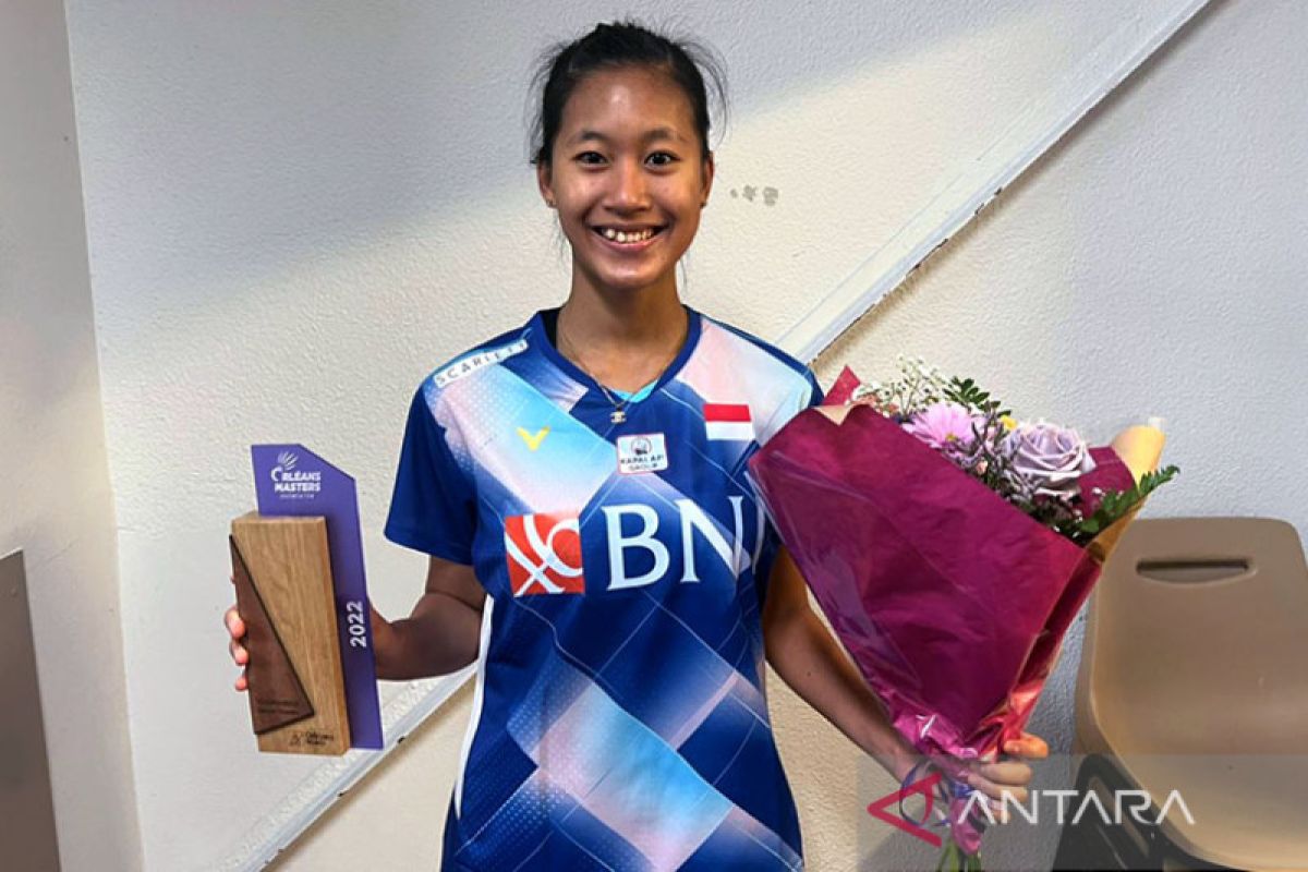 Putri KW pebulu tangkis Indonesia pertama juarai Orleans Masters