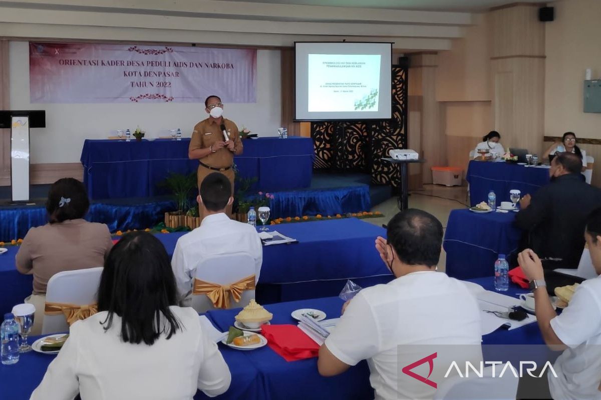 Diskes Denpasar adakan orientasi Kader Desa Peduli AIDS