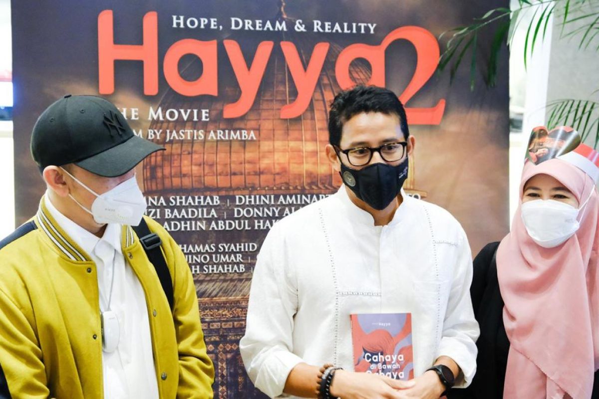 Sandiaga apresiasi film "Hayya 2" promosikan pariwisata di Ciwidey