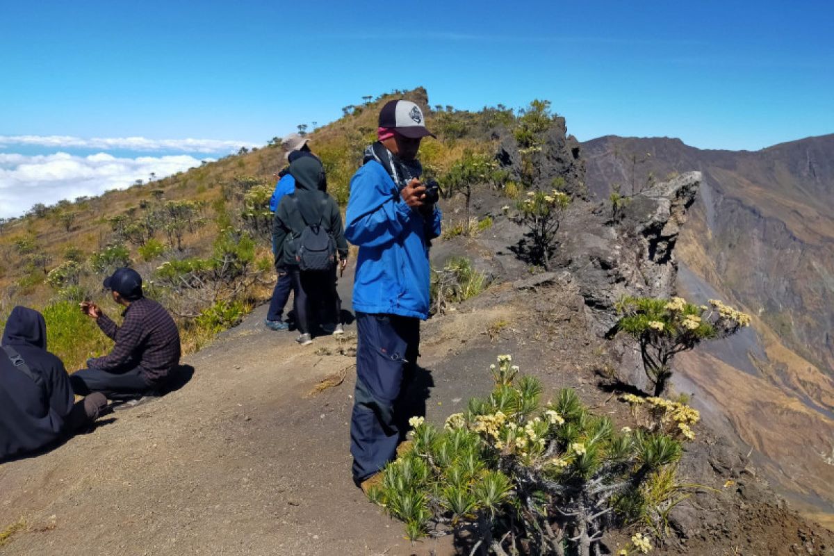 Pendakian Gunung Tambora di Pulau Sumbawa dibuka kembali