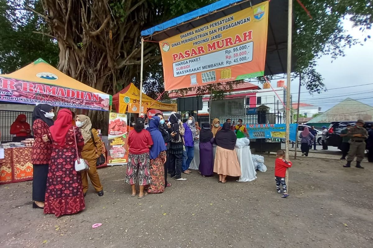 Dharma Wanita gandeng UMKM gelar bazaar bantu masyarakat penuhi kebutuhan Ramadhan