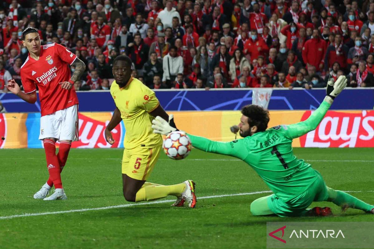 Pelatih minta Benfica bisa curi gol terlebih dahulu kontra Liverpool