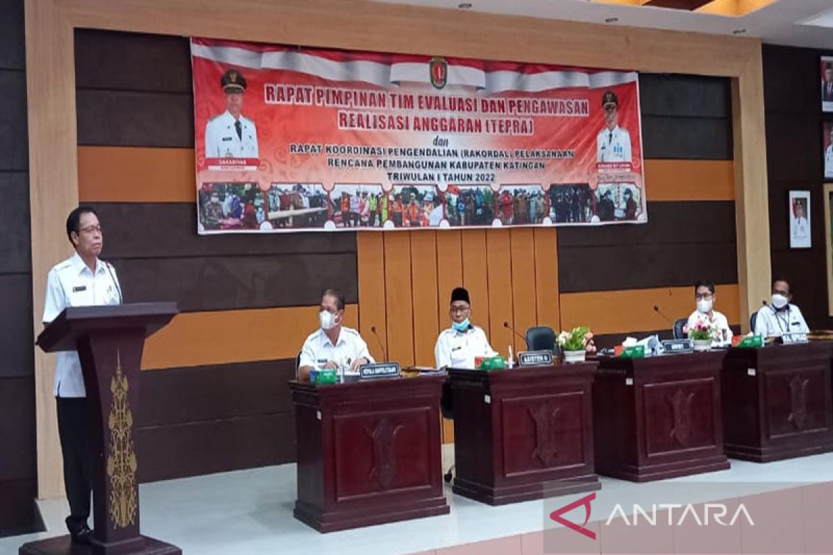 Bupati Katingan: Jadikan Rapim TEPRA meningkatkan program pembangunan