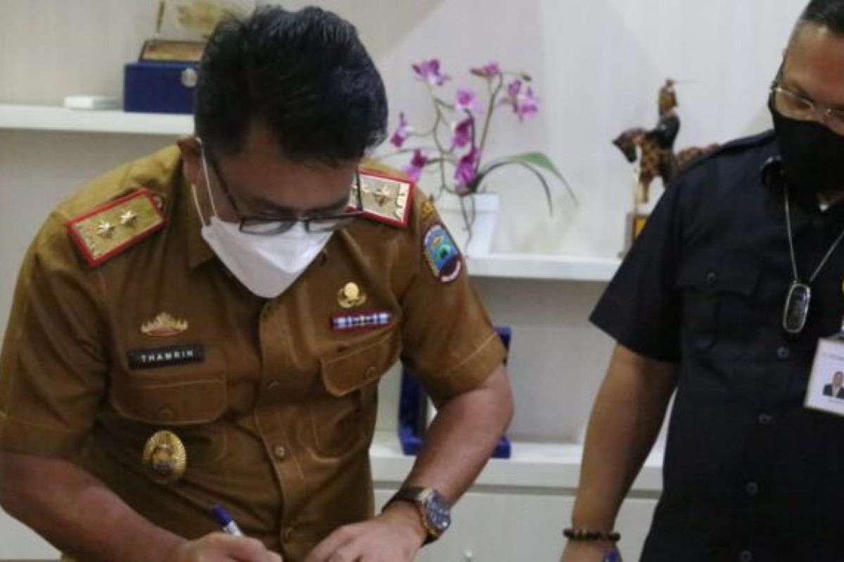KORPRI Lampung Selatan-Bank Bukopin KCU Lampung teken MoU penempatan dan pengelolaan iuran