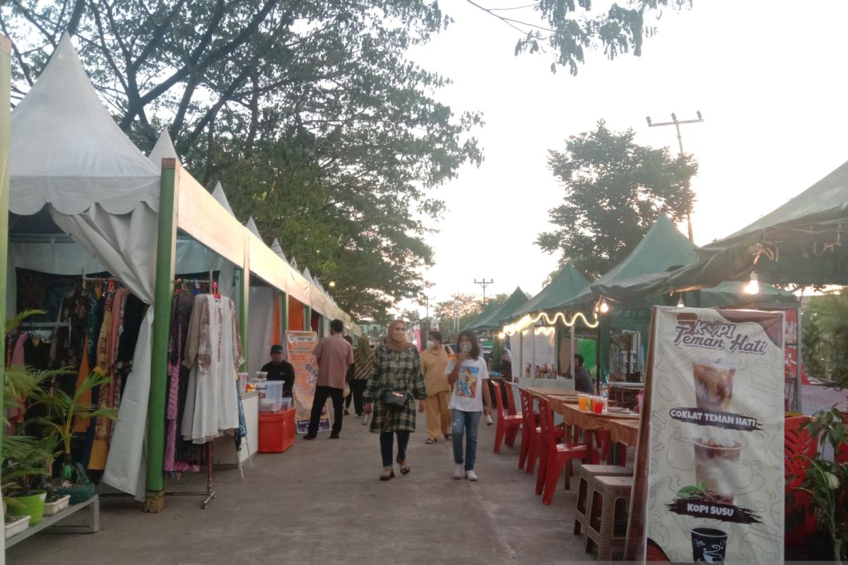 Kampung Ramadhan Pontianak jadi tempat andalan ngabuburit