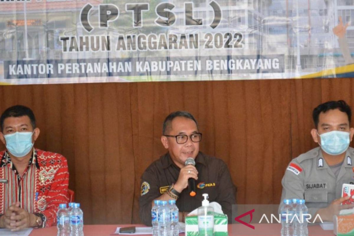 Program PTSL 2022 di Bengkayang ditargetkan sebanyak 3.366 bidang tanah