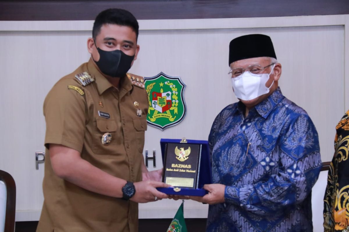 Wali kota dukung Baznas jadikan Kota Medan panutan pengelolaan zakat