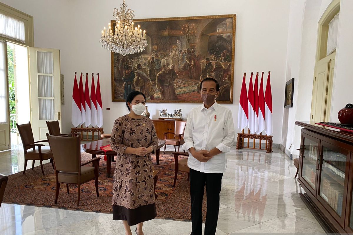 Puan apresiasi Jokowi larang menterinya bicara penundaan pemilu